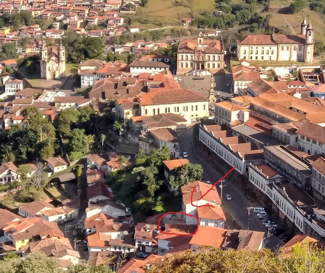 Quarto Individual Em Hospedaria No Centro Ouro Preto  Exteriör bild